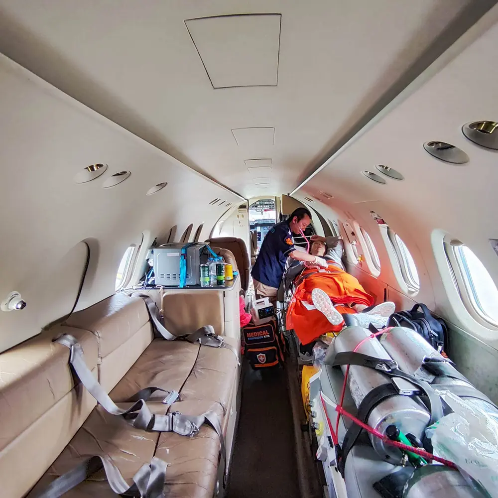 air ambulance Indonesia