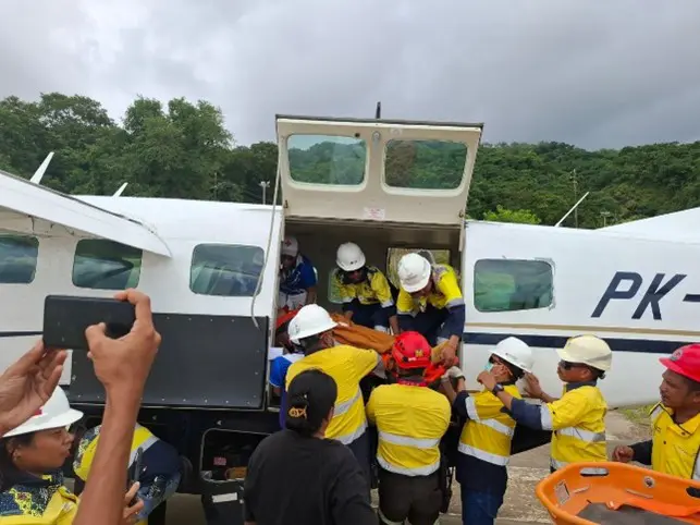 remote site medical evacuation Indonesia