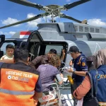 Air Ambulance Indonesia supporting helicopter medical evacuation in a remote area