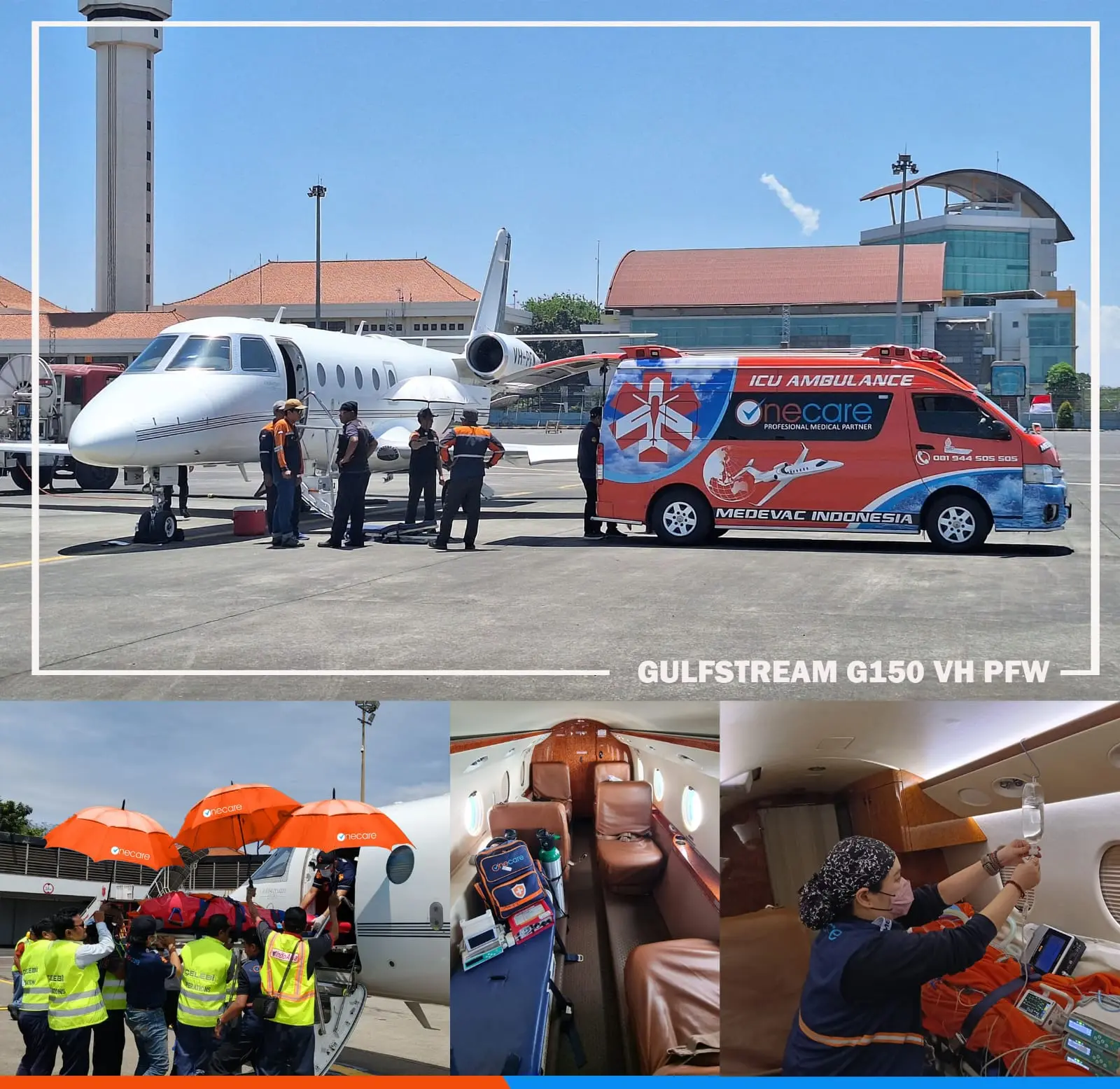 emergency air transport indonesia