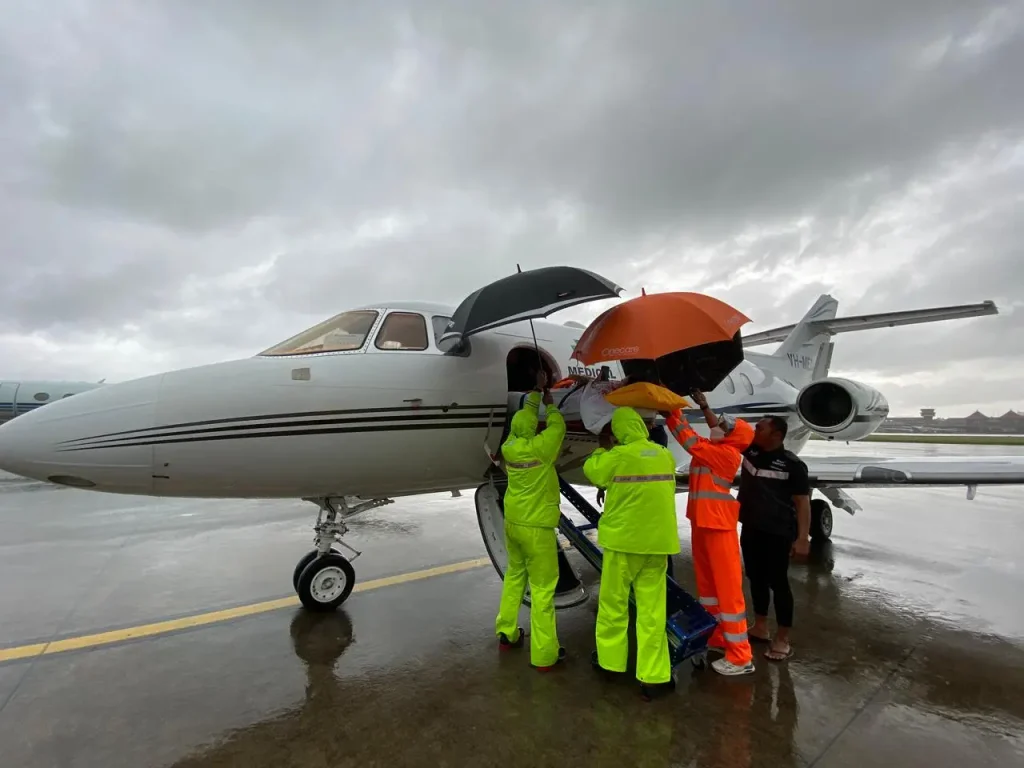 emergency air transport indonesia
